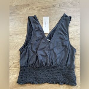 Urban Outfitters Black Crop Top